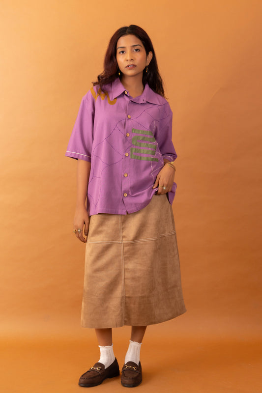Saanp Seedi Shirt- Women