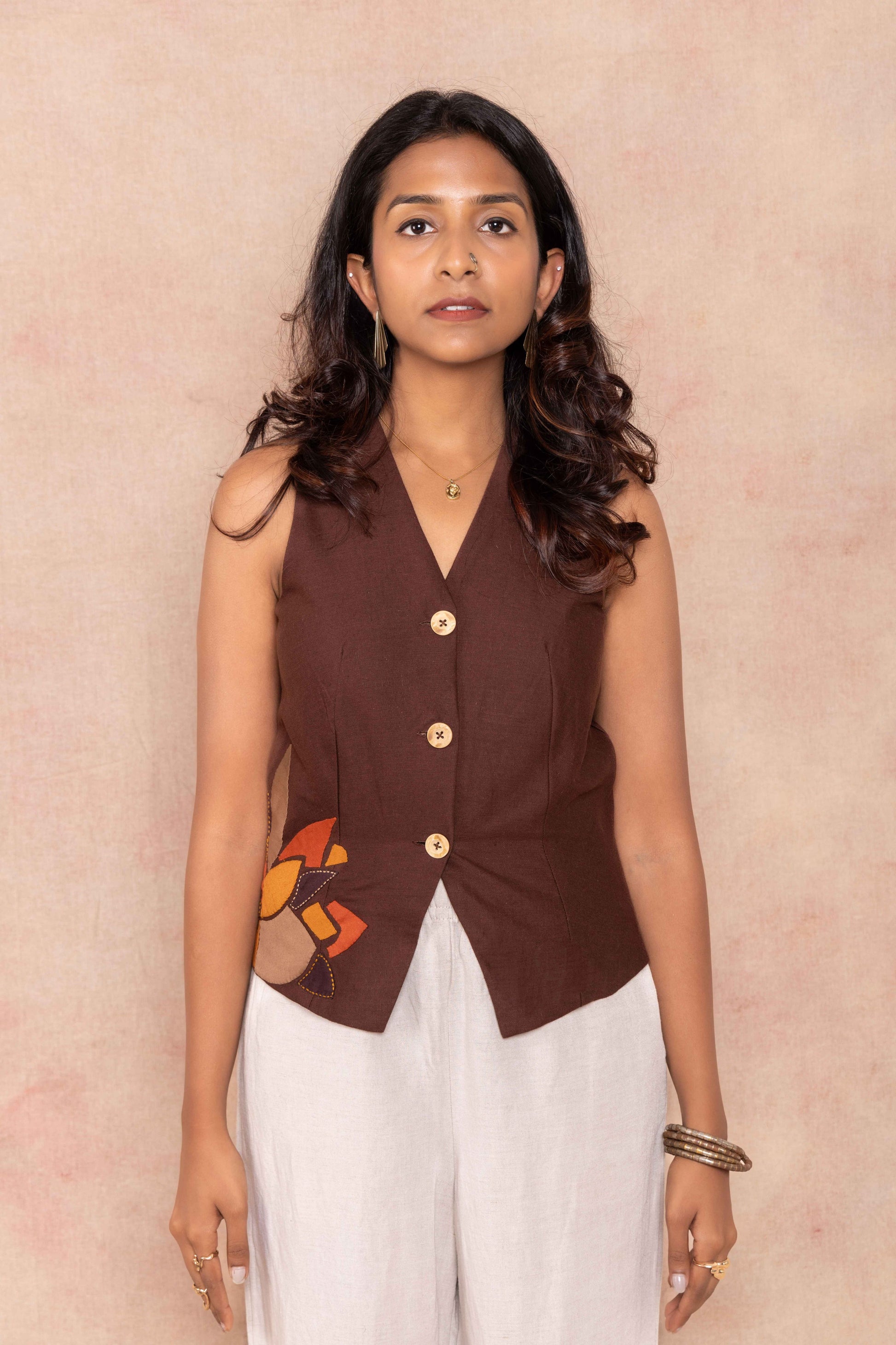 Brown Waistcoat front 