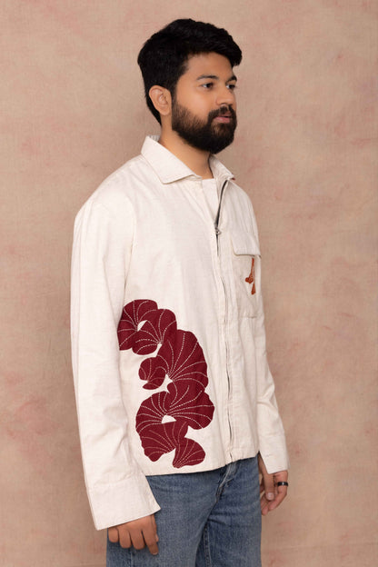 White Jacket Body shot with detailing