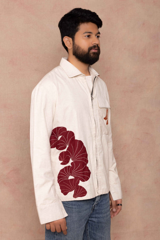 White Jacket Body shot with detailing