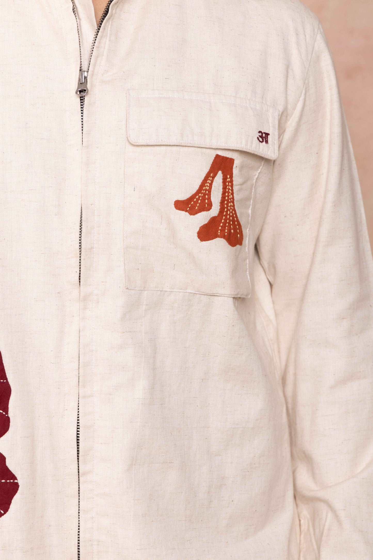 Closeup on handwork